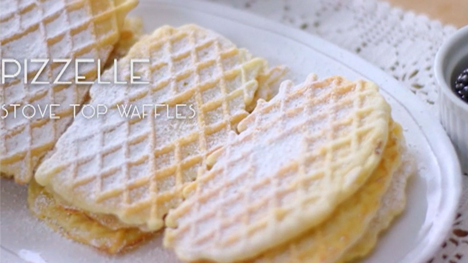 Pizzelle Italian Waffles CSR Sugar